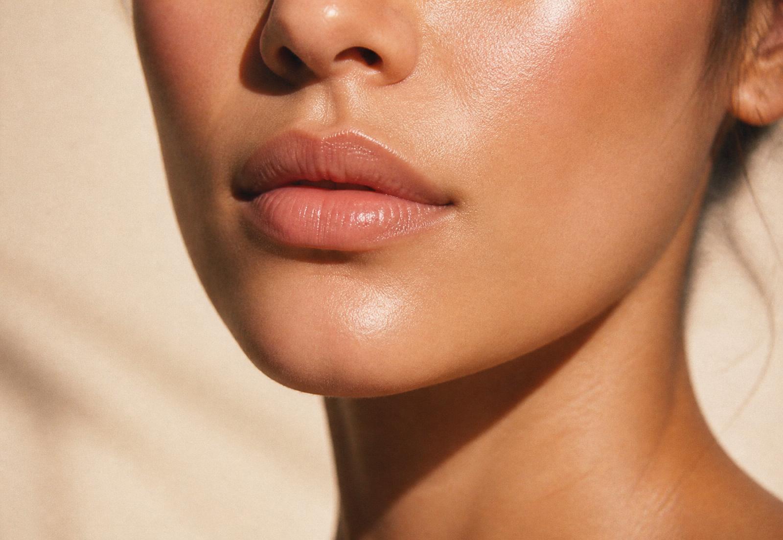 Close-up study of natural lips — illustrative, not a patient result